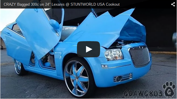 Crazy Bagged 300c On 24 Quot Lexanis Stuntworld Usa Cookout