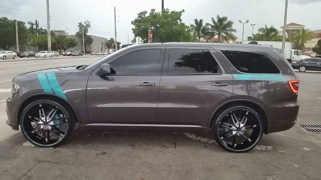 2014 Dodge Durango Rally Edition on 26's - Big Rims - Custom Wheels