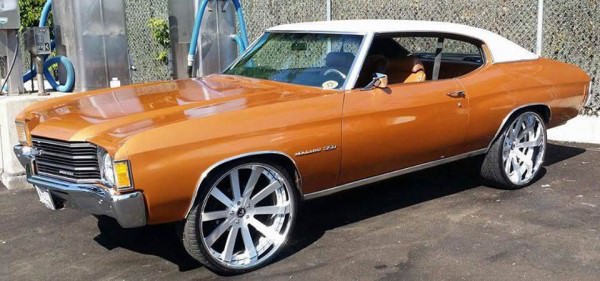 Chevy Malibu on 26 inch Forgiato's - Big Rims - Custom Wheels