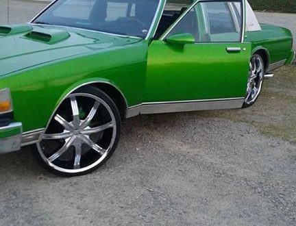 1989 box chevy geen apple candy paint $3,200 - Manning,... - Big Rims ...