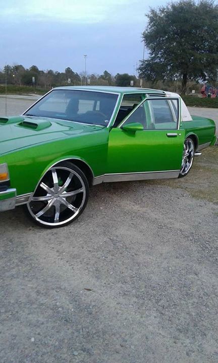 1989 box chevy geen apple candy paint $3,200 - Manning,... - Big Rims ...