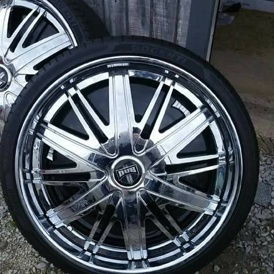 24's DUB 4 Sale 2800 OBO 2,800 Memphis, TN... Big Rims Custom