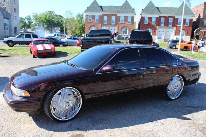 95 Impala Ss 7 500 St Louis Mo Big Rims Custom Wheels