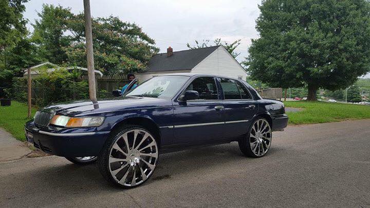 1998 Grand Marquis Ls $ 6.000 Columbia, TN - Big Rims - Custom Wheels
