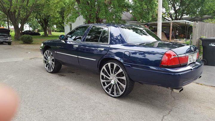 1998 Grand Marquis Ls $ 6.000 Columbia, TN - Big Rims - Custom Wheels