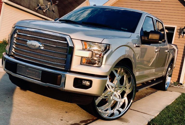 Fitment Perfect 2016 FORD F-150 30x10 Custom Wheels - Big Rims - Custom ...